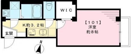 サンメゾンひかりの間取り画像