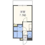 ラパンジール四天王寺東の間取り画像