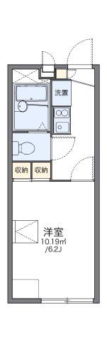 レオパレス今市の間取り画像