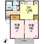 プレジール佐藤 C棟の間取り画像