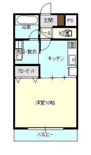 ハートフル泉田の間取り画像