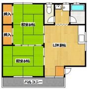 第2コーポ濱本の間取り画像