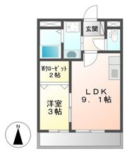 エクセレントAIRAの間取り画像