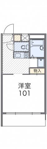 レオパレスFINEの間取り画像