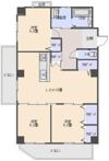 三旺マンション第2星ヶ丘東の間取り画像