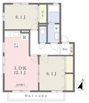 ビオレータ弐番館の間取り画像