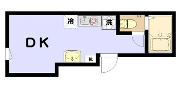 アールヒルズ日本橋の間取り画像