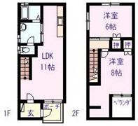 メゾンシライシの間取り画像