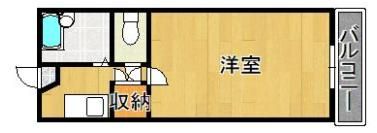 オアシス富士見の間取り画像