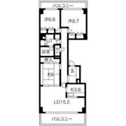 イトーピア千里万博公園の間取り画像