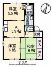 リムステイ ミキ A棟の間取り画像