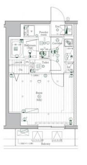 PREMIUMCUBE駒込の間取り画像