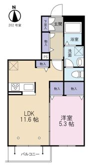 プレミアムコートの間取り画像
