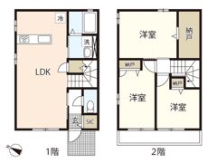 アリビオAの間取り画像