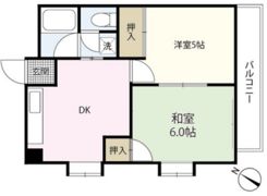 竹屋町原野ビルの間取り画像