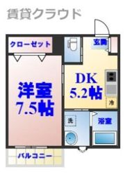 AQUE20の間取り画像