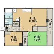 アールズ広瀬の間取り画像