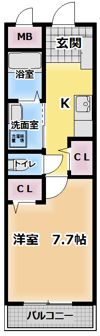 ゼウスの間取り画像