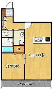 カレントIIの間取り画像