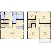 安行吉蔵戸建の間取り画像