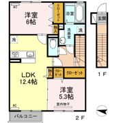 D-room椿の間取り画像