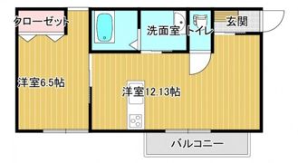 azul(アズール)の間取り画像
