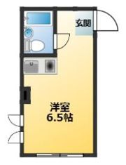 鶴田第一ビルの間取り画像