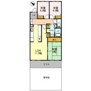 コーポレート東浦和2号棟の間取り画像