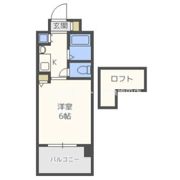 エステムコート梅田東アクアパレスの間取り画像