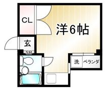 第11長栄シャトー泉の間取り画像