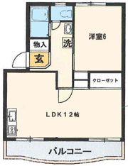 シャトルⅡの間取り画像