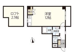シティハイツ舟入の間取り画像