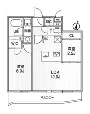 ルネサンスコート学芸大学の間取り画像