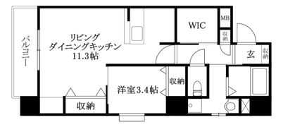 BellaVita泉町IIの間取り画像