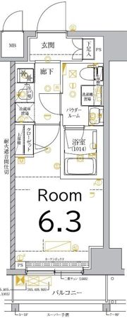 RELUXIA GRANDE 横濱吉野町の間取り画像