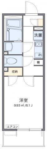 レオネクストスパシオHCYの間取り画像