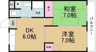 レジデンス茶屋ヶ坂の間取り画像