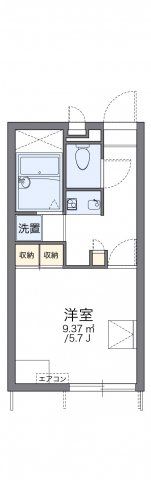 レオパレスエクレールの間取り画像