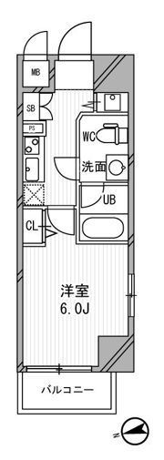 浅草橋レジデンスの間取り画像