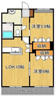 サンライズヒルの間取り画像