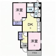 フローラヴィレッジ Cの間取り画像