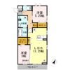 グランテージ学園南の間取り画像