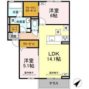 恵比寿の森の間取り画像
