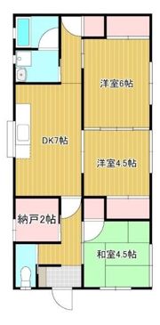 KNハウス（ケーエヌハウス）の間取り画像