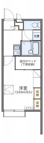 レオパレス幸良Ⅱの間取り画像