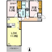 レクレルールの間取り画像