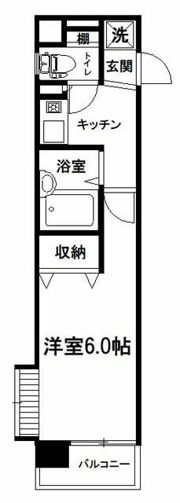 コンフォートマンション大門町の間取り画像