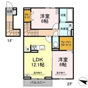 ラフィネ神辺 B棟の間取り画像