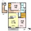 ラフィネ神辺 B棟の間取り画像