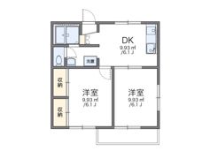 レオパレスフルールの間取り画像